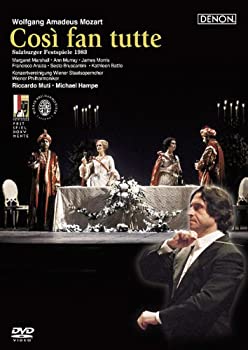【中古】(未使用･未開封品)モーツァルト:歌劇《コジ・ファン・トゥッテ》全曲 [DVD] 指揮:リッカルド・ムーティ, ウィーン・フィル, 演出:ミヒャエル・ハンペ｜ドリエム店