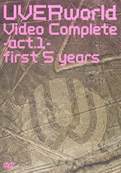 【中古】(未使用･未開封品)UVERWORLD VIDEO COMPLETE-ACT.1-FIRST 5 YEARS [DVD]