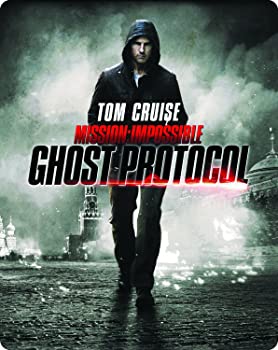 【中古】(未使用･未開封品)ミッション：インポッシブル／ゴースト・プロトコル ブルーレイ+DVDセット スチールブック仕様 （初回生産・取扱店限定） [Blu-ray] トム・クル