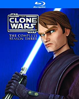 【中古】(未使用･未開封品)スター・ウォーズ：クローン・ウォーズ 〈サード・シーズン〉コンプリート・ボックス [Blu-ray]