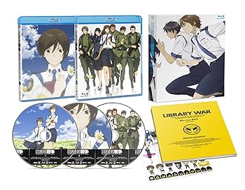 【中古】(未使用・未開封品)図書館戦争 Blu-ray BOX (劇場版映画公開記念パッケージ) 井上麻里奈|ドリエム店