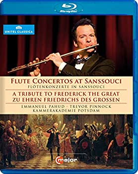 【中古】(未使用･未開封品)Flute Concertos at Sanssouci [Blu-ray] [Import]