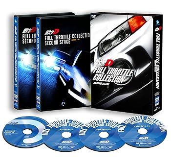 【中古】(未使用･未開封品)頭文字[イニシャル]D フルスロットル・コレクション -Second Stage-(CD付き) [DVD] 頭文字D