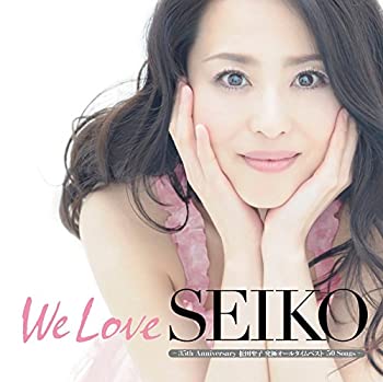 【中古】(未使用･未開封品)「We Love SEIKO」-35thAnniversary松田聖子究極オールタイムベスト50Songs-(初回限定盤B)(完全生産限定LPジャケットサイズ仕様)(3CD+DVD)