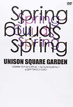 【中古】(未使用･未開封品)UNISON SQUARE GARDEN ONEMAN TOUR2012 SPECIAL~Spring Spring Spring~at ZEPP TOKYO 20120421 [DVD]