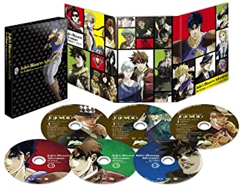 【中古】(未使用･未開封品)ジョジョの奇妙な冒険 総集編Blu-rayセット(描き下ろし収納BOX、オーディオコメンタリー付き)