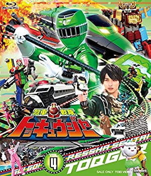 【中古】(未使用･未開封品)スーパー戦隊シリーズ 烈車戦隊トッキュウジャー VOL.4 [Blu-ray]｜ドリエム店
