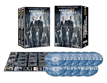 【中古】(未使用･未開封品)パーソン・オブ・インタレスト 〈フォース・シーズン〉 コンプリート・ボックス (11枚組) [DVD] ジム・カヴィーゼル｜ドリエム店