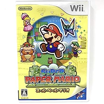 【中古】(未使用･未開封品)スーパーペーパーマリオ - Wii