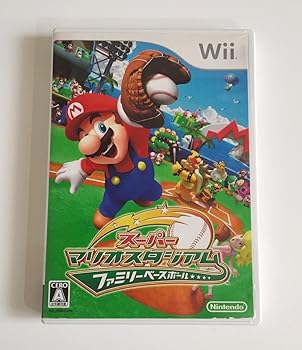 【中古】(未使用･未開封品)スーパーマリオスタジアム ファミリーベースボール - Wii｜ドリエム店