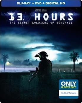 【中古】(未使用･未開封品)13 Hours: The Secret Soldiers of Benghazi Steelbook with Bonus Content (Blu Ray + DVD + Digital HD)[Import]｜ドリエム店