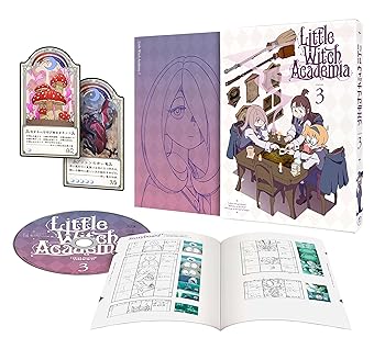 【中古】(未使用･未開封品)TVアニメ「リトルウィッチアカデミア」VOL.3 Blu-ray (初回生産限定版) 潘めぐみ