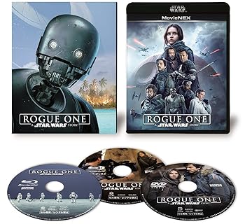 【中古】(未使用･未開封品)ローグ・ワン/スター・ウォーズ・ストーリー MovieNEX(初回限定版) [ブルーレイ+DVD+デジタルコピー(クラウド対応)+MovieNEXワールド] [Blu-ray]｜ドリエム店