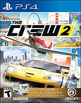 【中古】(未使用･未開封品)Crew 2 - Steelbook Gold Edition (輸入版:北米) - PS4