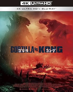 【中古】(未使用・未開封品)ゴジラvsコング 4K Ultra HD Blu-ray 3枚組 アレクサンダー・スカルスガルド|ドリエム店