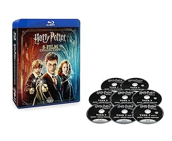 【中古】(未使用･未開封品)【限定】ハリー・ポッター 8-Film ブルーレイセット (8枚組) [Blu-ray]｜ドリエム店