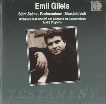 【中古】Gilels Plays Saint-Saens, Rachmaninov, Shostakovich [CD][Import] Saint-Saens, Camille