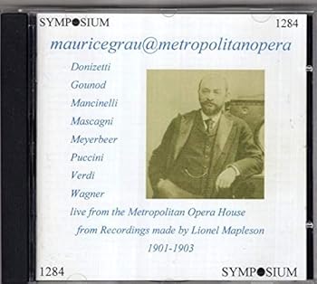 【中古】Mapleson Cylinders 1901-1903 [audioCD] Grau