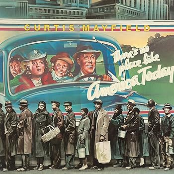 【中古】There's No Place Like America [Analog] [LP Record] Curtis Mayfield