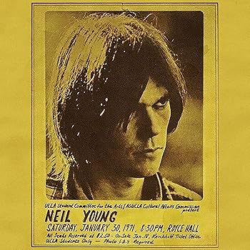 【中古】ROYCE HALL 1971 (OBS 4) [VINYL] [Analog] [LP Record] NEIL YOUNG
