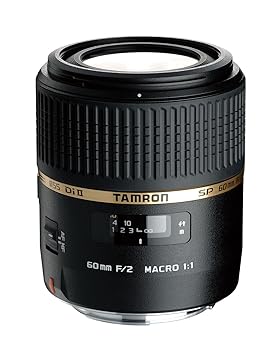 【中古】(未使用・未開封品)TAMRON 単焦点マクロレンズ SP AF60mm F2 DiII MACRO 1:1 ニコン用 APS-C専用 G005NII|ドリエム店