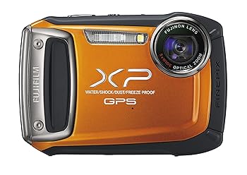 【中古】(未当てはめる･未開封品)FUJIFILM デジタル写真機 FinePix XP150 雨合羽 オレンジ色 F FX-XP150OR