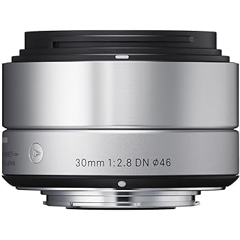 【中古】(未当てはめる･未開封品)SIGMA 取り替えっこ水晶体 30粍 F2.8 DN Silver マイクロフォーサーズ用