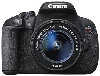 【中古】(未使用･未開封品)Canon デジタル一眼レフカメラ EOS Kiss X7i レンズキット EF-S18-55mm F3.5-5.6 IS STM付属 ブラック KISSX7I-1855ISSTMLK｜ドリエム店