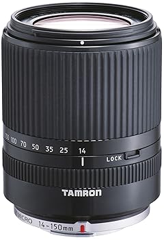 【中古】(未使用・未開封品)TAMRON 高倍率ズームレンズ 14-150mm F3.5-5.8 DiIII マイクロフォーサーズ用 ミラーレスカメラ マイクロフォーサーズ専用 ブラック C001F-BLACK|ドリエム店