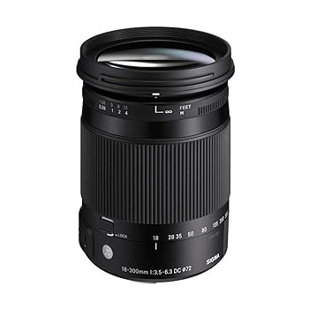 【中古】(未当て嵌める･未開封品)シグマ SIGMA 18-300粍 F3.5-6.3 DC MACRO os HSM | Contemporary C014 | Canon EF-Sマウント | APS-C/Super35