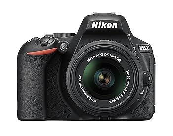【中古】(未使用･未開封品)Nikon デジタル一眼レフカメラ D5500 18-55 VRII レンズキット ブラック 2416万画素 3.2型液晶 タッチパネル D5500LK18-55BK｜ドリエム店