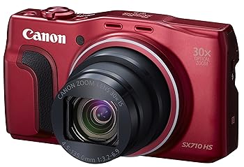 【中古】(未使用・未開封品)Canon デジタルカメラ PowerShot SX710 HS レッド 光学30倍ズーム PSSX710HS(RE)|ドリエム店