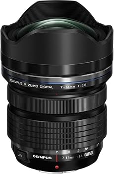 【中古】OLYMPUS 超広角ズームレンズ M.ZUIKO DIGITAL ED 7-14mm F2.8 PRO マイクロフォーサーズ用 EZ-M0714PRO BLK|ドリエム店
