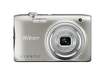 【中古】(未当てはめる･未開封品)Nikon デジタル写真機 COOLPIX A100 光学5倍 2005万絵素 しろがね色 A100SL