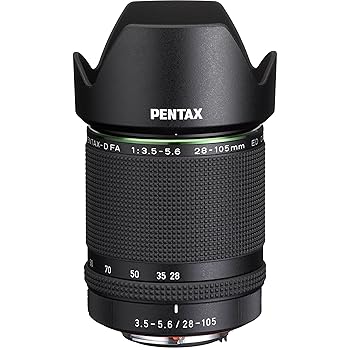 【中古】(未当て嵌める･未開封品)ペンタックス 固定ディスク PENTAX-D FA 28-105mmF3.5-5.6ED DC WR 標準尺度望遠レンズ 【フルサイズ相応う】【止ん事無い描き出す動作】【高速道路AF・超音波原動機SDM積み上げる