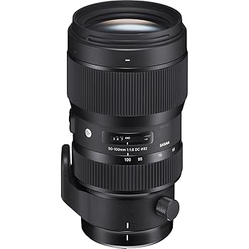 【中古】(未当て嵌める･未開封品)シグマ 水晶体 50-100粍 F1.8 DC HSM Nikon ニコン Fマウント 望遠レンズ 標準尺度 APS-C 一眼二眼レフ用 Art