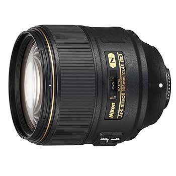 【中古】Nikon 単興味の中心水晶体 AF-S NIKKOR 105粍 f/1.4E ED フルサイズ相応う