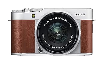 【中古】(非常に良い)FUJIFILM ミラーレス一眼カメラ X-A5レンズキット ブラウン X-A5LK-BW|ドリエム店