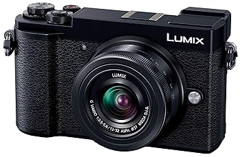 【中古】パナソニック 鏡鑑受け答え一眼写真機 ルミックス GX7MK3 標準尺度望遠レンズ一揃いの道具 黒いこと DC-GX7MK3K-K