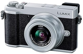 【中古】パナソニック 鏡鑑受け答え一眼写真機 ルミックス GX7MK3 標準尺度望遠レンズ一揃いの道具 しろがね色 DC-GX7MK3K-S