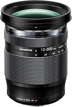 【中古】(未当て嵌める･未開封品)OLYMPUS マイクロフォーサーズレンズ M.ZUIKO DIGITAL ED 12-200粍 F3.5-6.3 高倍率望遠レンズ 防塵防滴