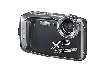 【中古】(未当て嵌める･未開封品)FUJIFILM 雨合羽写真機 XP140 暗然たるしろがね色 FX-XP140DS
