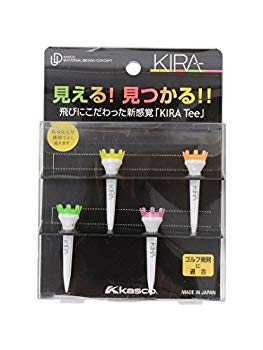 【中古】【非常に良い】キャスコ(Kasco) ゴルフ ティー KIRA ティーショート 2mvetro