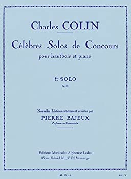 【中古】コラン (バジュー編) : コンクールの独奏曲 (オーボエ、ピアノ) ルデュック出版
