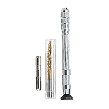 【中古】【非常に良い】SK11 ピンバイスドリルセット 0.1~3.2mm用 PV-9D｜ドリエム店