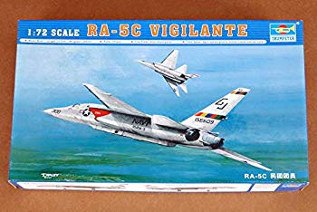 【中古】【非常に良い】トランペッター 1/72 米海軍 RA-5C ヴィジランティ プラモデル|ドリエム店