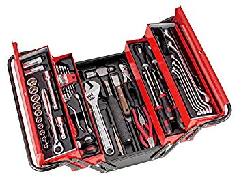 【中古】【人並み外れたに似つかわしい】トネ(TONE) 手道具仕掛ける 差込角12.7粍(1/2\") 700AD 認知的内容56点 赤いこと 41.0*20*22.0糎 g6bh9ry"