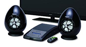 【中古】【非常に良い】Olasonic 薄型テレビ用高音質スピーカー ブラック TW-D7OPT(B)｜ドリエム店