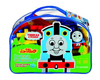 【中古】学研 (Gakken) ニューブロック トーマスとおでかけバッグ 15種56パーツ 83289 g6bh9ry