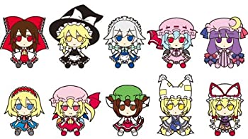 【中古】【非常に良い】東方Project ふもふもラバーキーホルダー （BOX）